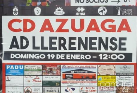 Emocionante encuentro este domingo: C.D. Azuaga – AD Llerenense 