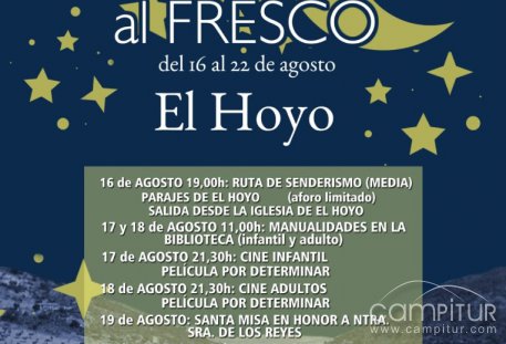 Noches Diferentes al Fresco en El Hoyo 