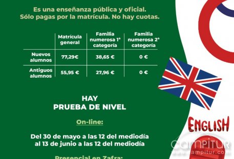 Escuela Oficial de Idiomas de Zafra, aula de Azuaga 