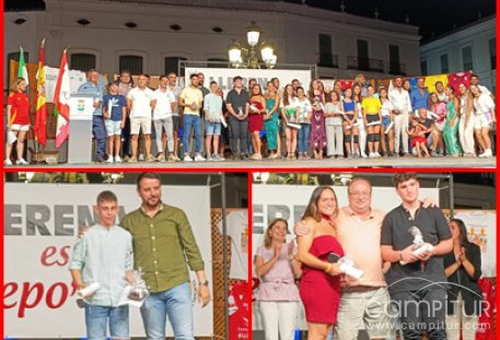 Celebrada con éxito la XVII gala del deporte de Llerena