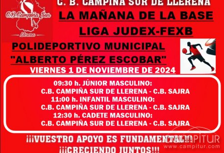 Agenda fin de semana C.B. Campiña Sur de Llerena