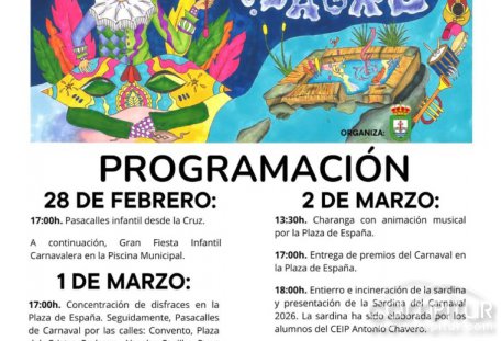 Usagre se prepara para vivir su Carnaval 2025 con una agenda llena de actividades 