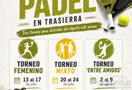 Trasierra se prepara para un verano a golpe de pádel