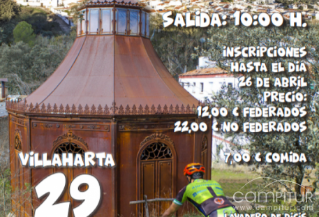 El domingo 29 de abril Villaharta acoge la VI BTT 